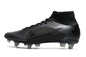 Nike Mercurial Superfly 8 Elite Campo Trava Mista - Preta