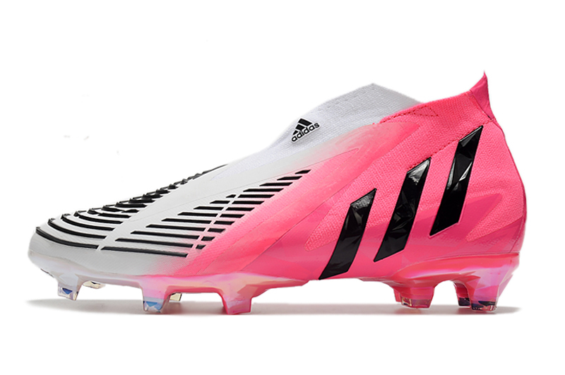 Adidas Predator Edge+ Campo - Branca/Rosa