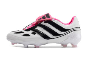 Adidas Predator Precision Campo - Preta/Branca/Rosa