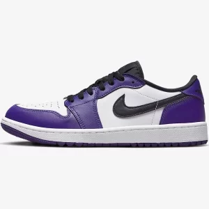 Jordan 1 Low X Court Purple