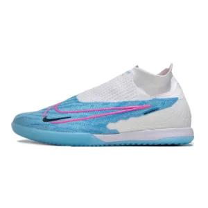 Nike Phantom GX Elite Cano Alto- Branco/Azul
