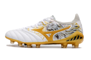 Mizuno Morelia Neo III Branco/Dourado