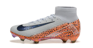 Nike Air Zoom Mercurial Superfly X Elite FG - Cinza/Laranja