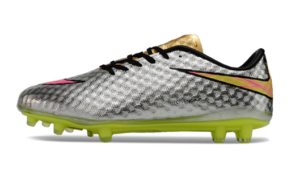 Nike Hypervenom Phantom FG - Prata/Verde/Dourado
